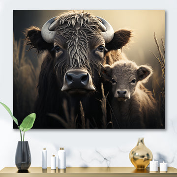 Brown Buffalo Gentle Guardians - Buffalo Wall Decor